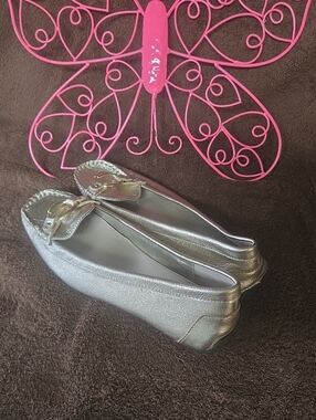 Lauren Ralph Lauren Metallic Gold Ballet Flats Sandals.  Sz 9.5